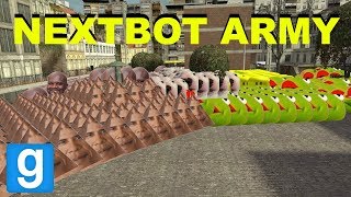 NEXTBOTS INVADE TOWN  Garrys mod sandbox [upl. by Palma839]