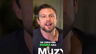 A verdade sobre a Creatina Benefícios Doses e Desempenho motivação creatina paulomuzy dieta [upl. by Nelag]