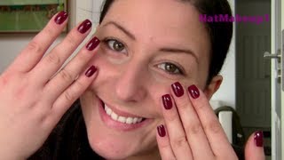 Meine Nagel Routine  Feilen Tips und Nagellack auftragen [upl. by Ky919]