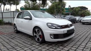 2012 Volkswagen Golf GTI StartUp and Full Vehicle Tour [upl. by Hershel]