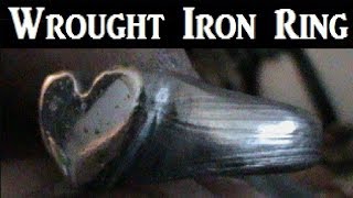 Wrought Iron Ring Ferric Chloride Etch [upl. by Peterman218]