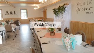 Weekly Vlog 14 Sunday weddings and first swim of the season [upl. by Akiner770]