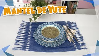 🍴 Mantel de yute  Chuladas Creativas [upl. by Atworth]