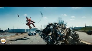 Transformers 3 Dark Of The Moon Highway Chase with Ironhide and Sideswipe VS Dreads 1080p HD [upl. by Negaet]