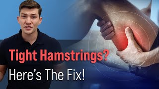 Permanently Tight Hamstrings The Fix [upl. by Wall]