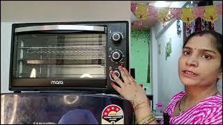 How to Use 33Ltr Marq otg Oven Marq OTG Oven Unboxing Review Pari Kaur Vlogs [upl. by Ailimat]