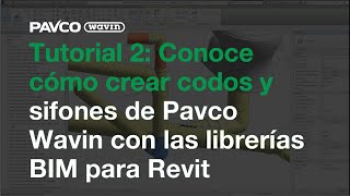 Crea Codos y sifones con librerías BIM  Tutorial 2 [upl. by Goldenberg]