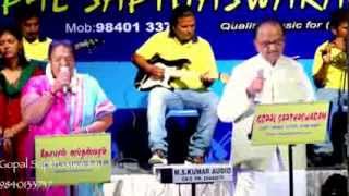 SPB Live  Ilayarajas Andhi Varum Neram with GOPAL SAPTHASWARAM Light Music Orchestra [upl. by Dwane]