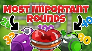 The Most Important Rounds  BTD6 [upl. by Yancy]