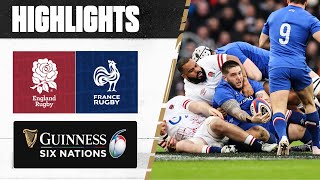 HIGHLIGHTS  🏴󠁧󠁢󠁥󠁮󠁧󠁿 England v France 🇫🇷  2023 Guinness Six Nations [upl. by Alleusnoc]