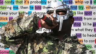 MF DOOM  All Caps  Rhymes Highlighted [upl. by Butte]