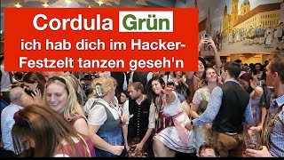 MünchnerMunich Oktoberfest 2024  Cordula Grün ich hab dich im HackerFestzelt tanzen gesehn [upl. by Corneille877]