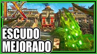 COMO MEJORAR ESCUDO IX BLACK OPS 4 ZOMBIES CALL OF DUTY [upl. by Ogirdor]