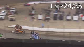 8312024 World of Outlaw Sprint Cars at Huset’s Speedway Night 1 of the High Bank Nationals [upl. by Dukie]