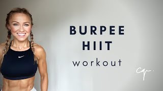 Burpee HIIT Workout  10 Minutes amp No Equipment [upl. by Ardnuasak613]