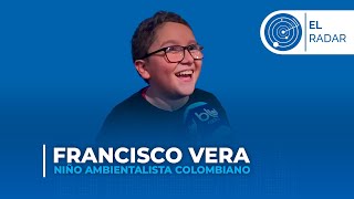 Francisco Vera el niño ambientalista colombiano recientemente reconocido por Unicef [upl. by Aihsel]