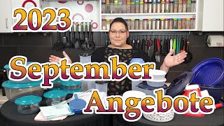 Tupperware Angebote September 2023 Neuer HerbstWinter Katalog [upl. by Enelram11]