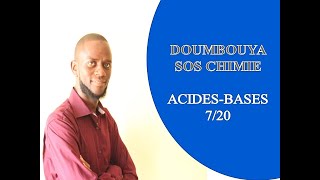 ACIDESBASES 720 pH DUN ACIDE FAIBLE SUITE EXERCICES DAPPLICATION [upl. by Consalve599]