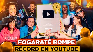 PRIMER PROGRAMA EN RECIBIR LA PLACA DE YOUTUBE MÁS RÁPIDO EN REPÚBLICA DOMINICANA FOGARATÉ RADIO [upl. by Naot]