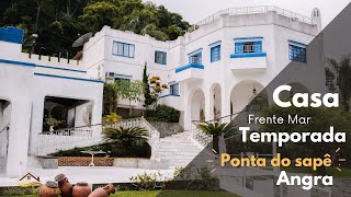 Casa frente mar com prainha em Angra dos Reis imóvel para temporada [upl. by Siffre]