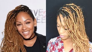 Meagan Good Inspired Goddess Locs  Ombre Goddess Locs  Lisa Bonet Inspired Hair [upl. by Gnot]