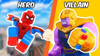 I built a LEGO SUPERHERO UNIVERSE… [upl. by Vinnie884]