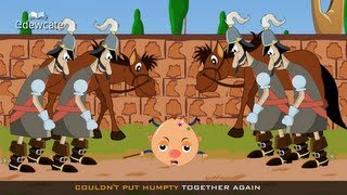 Edewcate english rhymes  Humpty Dumpty sat on a wall [upl. by Trah10]