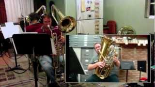 Tuba vs Cimbasso [upl. by Schuler]