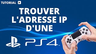 Comment trouver ladresse ip dune PS4 [upl. by Nwahsav]