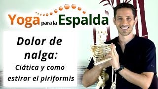 El Músculo Piriformis versión II  Dolor de ciática dolor de espalda baja [upl. by Solotsopa]