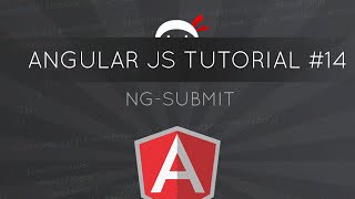 AngularJS Tutorial 14  ngsubmit directive [upl. by Marcus]