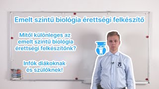 Emelt szintű biológia érettségi felkészítő kurzus bemutató  Elit Oktatás Érettségi Felkészítő [upl. by Nylicaj669]