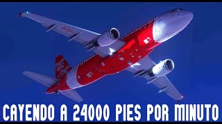 Airbus A320 Cae Como una Piedra Sobre el Océano Pacífico  Vuelo 8501 de Indonesia AirAsia [upl. by Bear276]