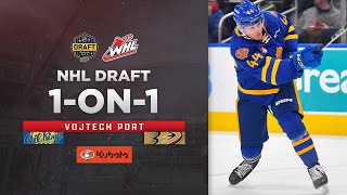 2023 NHL Draft 1on1  Vojtech Port [upl. by Eelrac563]