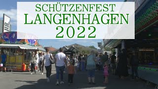 Schützenfest Langenhagen 2022  Alle Fahrgeschäfte [upl. by Madelin]