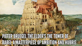 Pieter Bruegel the Elders The Tower of Babel A Masterpiece of Ambition and Hubris [upl. by Blanca204]