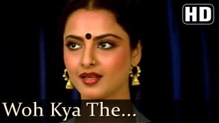 Woh Kya The  Rakesh Roshan  Rekha  Bahu Rani Songs  Asha Bhosle [upl. by Ogren855]