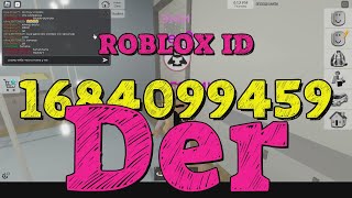 DER Roblox Song Codes [upl. by Oigufer362]