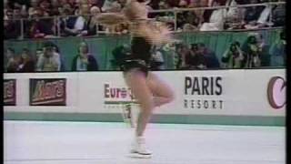 Tonya HardingGillooly USA  1992 Worlds Ladies Free Skate [upl. by Minetta]