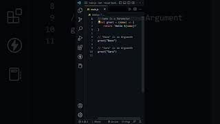 🤬 Arguments vs Parameters 🚩 [upl. by Anyrak272]