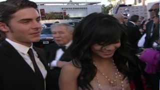 Golden Globes 2009 Zac Efron and Vanessa Hudgens [upl. by Packer]