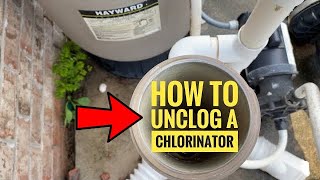 Pool Chlorinator Clog FIX [upl. by Brecher242]