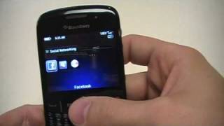 Sprint BlackBerry Curve 8530 Review [upl. by Ainitsirc83]