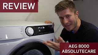 AEG 8000 AbsoluteCare Trockner TR8T70680 Review  Testsieger Stiftung Warentest [upl. by Redfield854]