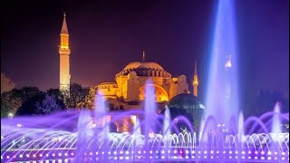 Amazing Azan style between Hagia Sophia and Blue Mosque 🕌 istanbul türkiye [upl. by Boland]