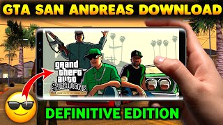 Gta san andreas definitive edition download  How to download gta san andreas definitive edition [upl. by Dranal]