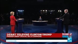 REPLAY  Présidentielle US  revoir le 1er Débat Clinton vs Trump en intégralité [upl. by Howie]