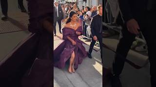 Kim Kardashian Wows in Purple Gown at Dolce amp Gabbana 2023 Alta Moda in Puglia kimkardashian [upl. by Ruthanne515]