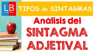 Análisis del SINTAGMA ADJETIVAL ✔👍 SINTAXIS [upl. by Yetta]