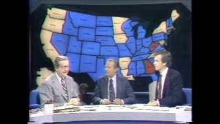 US Election Night 1980 NBC live coverage 1141980 [upl. by Enerual109]